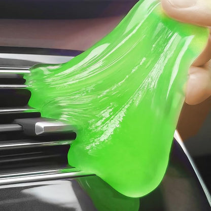 Car Cleaning Gels-4 Pack, Cleaning Gel for Car, Dust Cleaner Putty Cleaner Slime Cleaning Supplies Auto Detailing Tools, Cleaning Slime for Dust Removal, Cleaning Kit Gift for Men Women, 320g