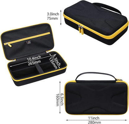Aproca Case Compatible with HOTO Handheld Car Vacuum Cleaner Cordless, Portable Hard Storage Bag for Accessories (Case Only)
