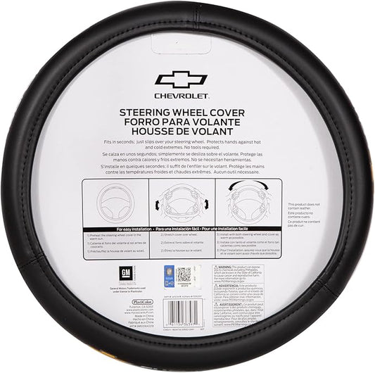 Chevy Gold Bowtie Style Premium Speed Grip Steering Wheel Cover