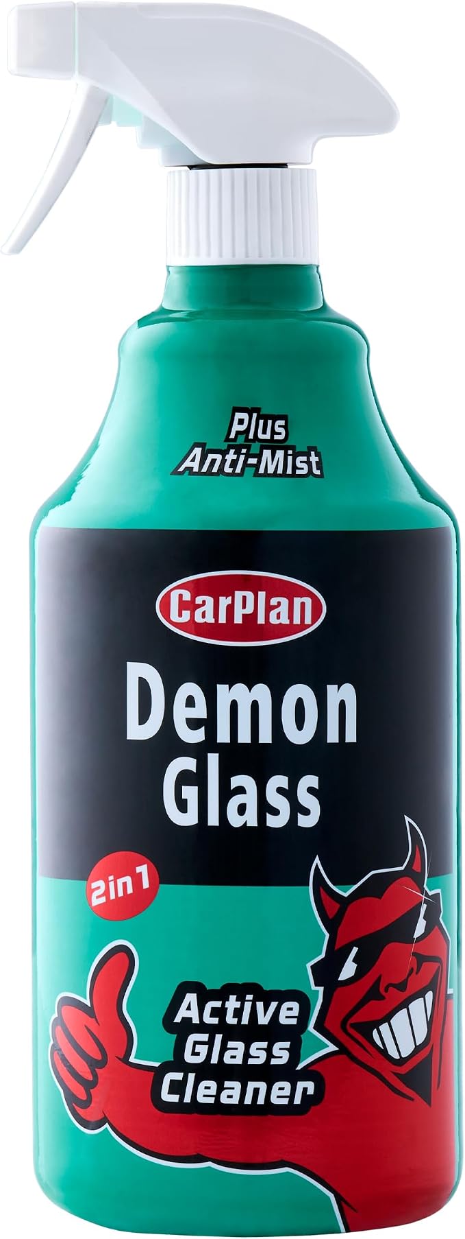 CarPlan Demon Glass 34 fl Oz (1L) - Active Glass Cleaner