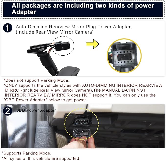 Mangoal 4K Dash Cam fit for GMC Sierra Select 1500 2014-2021 Select 2500/3500 2015-2023(Model E), NO Vehicle Sensor Cover, 2160P Video, WiFi & APP, GPS, 64GB Card