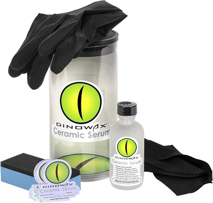 Ceramic Serum Kit, Ceramic Coating, Detailing Kit, Car Detailing Supplies, Protect Collection, 2 Oz Serum with Application Accessories