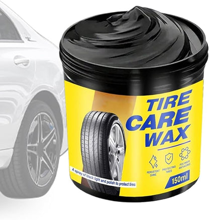 Car Tire Shine - Auto Tyre Polishing, Nourishing Gel, Wet Look Finish, UV Block Formula, Anti Static Layer | for Mechanics Detailers Trucks