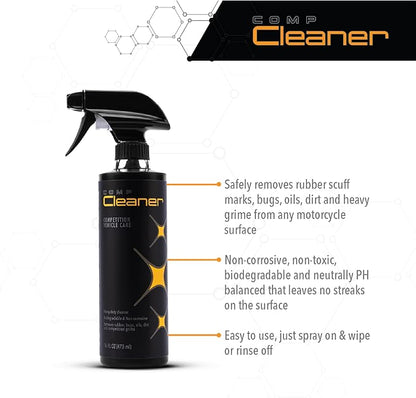 Molecule Competition Cleaner Spray | Premium Vehicle Care | Heavy-Duty Cleaning Spray for Detailing Kits & Automotive Accessories | Removes Oil, Rubber & Grime | Interior & Exterior Safe | 16 Ounces