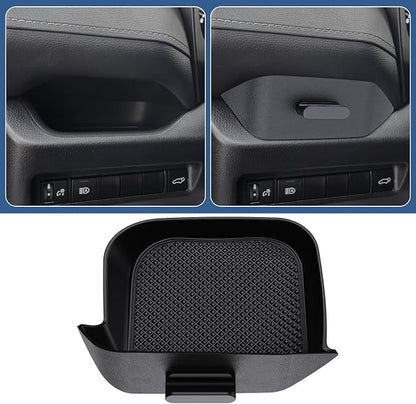 DIAMOOKY Upgraded Center Console Organizer Compatible with Toyota RAV4 2025 2024 2023 2022 2021 2020 2019 Interior Accessories, Gear Shift Storage Tray Drivers Side Cubby Drawer Storage Box - 3pcs
