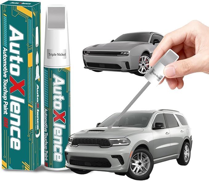 Triple Nickel(PSE/SSE) Touch Up Paint Compatible with Dodge Car Paint Pen Scratch Repair Automotive Scratch Remover Fix Exact Color Match