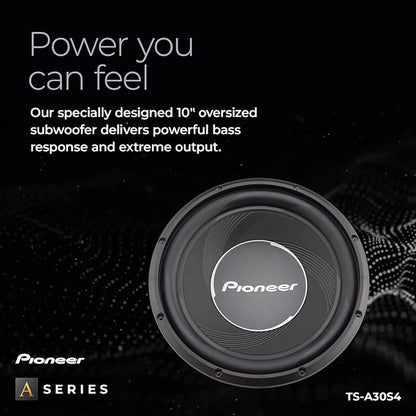 PIONEER TS-A30S4 12” Component Subwoofer, 1400 Watts Max Power