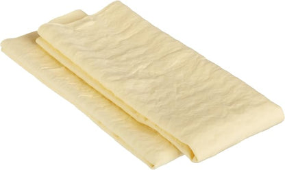 Amazon Basics Super Absorbent Drying Synthetic Chamois Cleaning Cloth, Machine Washable, 26" x 17", Yellow, 2 Pack