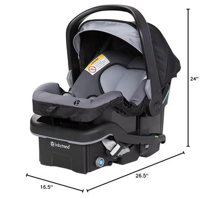 Baby Trend EZ-Lift™ PRO Infant Car Seat, Dash Black – Lightweight Premium Carry, Plush Infant Cushioning, Adjustable Harness Support