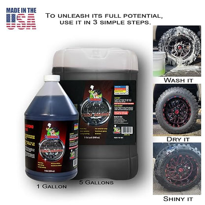 Black Diamond Tire Shine 1 Gallon - Extreme Gloss, Long Lasting, No Sling, Wet Look