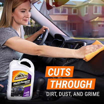 Armor All Car Cleaner Bottle, Cleaner for Cars, Truck, Motorcycle, Multi-Purpose, 1 Gallon, 19262