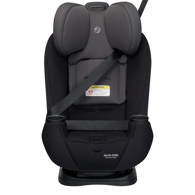 Maxi-Cosi Pria All-in-One Convertible Car Seat, Infant to Toddler Car Seat, Easy-Install Harness, Machine-Washable Cover, 5-100 lbs, Sea Shadow