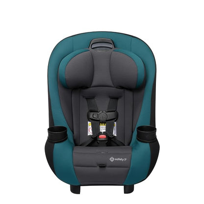 Safety 1st Ellaris 3-in-1 Convertible Car Seat, Slim Fit Design, Rear & Forward-Facing, 5-Position Headrest, Travel-Friendly with Machine-Washable Seat Pad, Peacock Blue