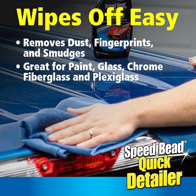 Stoner Car Care 92354-3PK Speed Bead Quick Detailer Spray – Fast Detail Spray for Dust, Smudges and Light Contaminants – Enhances Gloss and Slickness With Carnauba Wax – 22 fl oz (Pack of 3)