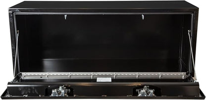 Buyers Products 1702115 Steel Underbody Truck Tool Box 18 x 18 x 60 Inch, Black Powder-Coated 14 Ga Steel, Locking Stainless Paddle Latch, Drop Door, Weather-Resistant, Made in USA