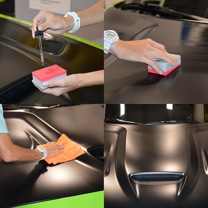 McKee's 37 - Matte Finish Ceramic Coating Kit - Complete Ceramic Coating Kit: Protection & Showroom Shine for Matte Cars