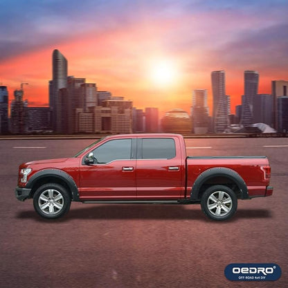 OEDRO Soft Tri-fold Truck Bed Tonneau Cover Compatible with 1999-2025 Ford F250 F350 F-250 F-350 Superduty 8 ft Bed