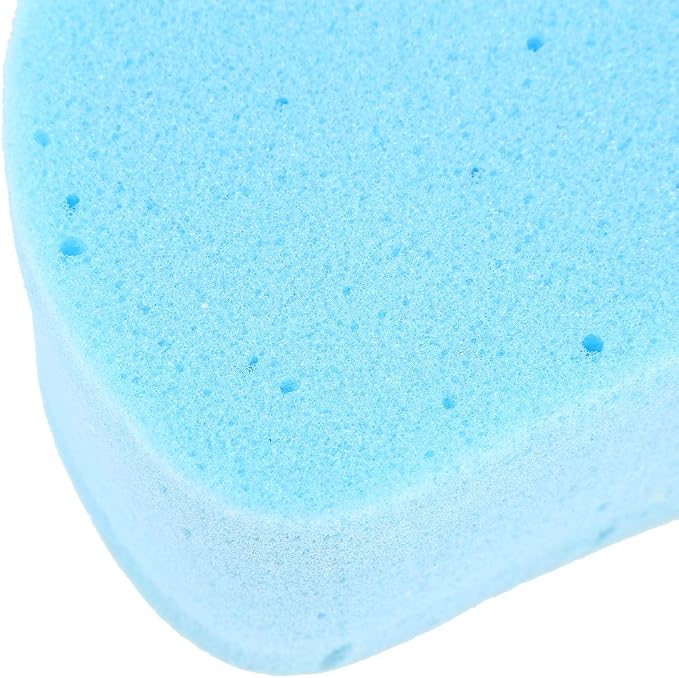 X AUTOHAUX Blue Auto Car Cleaning Sponge Block Washing Eraser Remover Pad Absorbent Foam