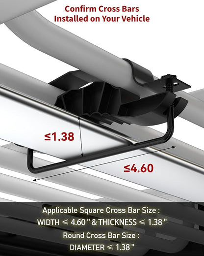 DEXSO 64" x 50" Universal Roof Rack Basket, 200 Lbs Capacity Rooftop Cargo Carrier Basket with Extension Luggage Rack Heavy Duty for SUVs, Trucks, Vehicles