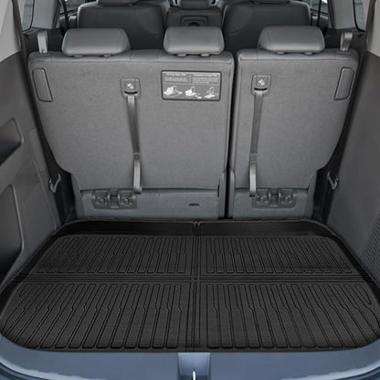 Floor Mats for Honda Odyssey 2011 2012 2013 2014 2015 2017, 2016 Odyssey Floor Mats, 1st and 2nd 3rd Row & Cargo Mat, TPE Non-Slip Waterproof Summer Winter Anti-Slip Car Accessories