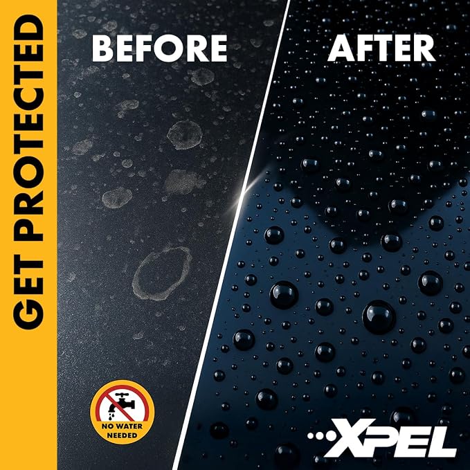 XPEL SiO2 Waterless Car Wash Spray – Quick Spray and Wipe Ceramic Wash – Clean, Shine & Protect with Slick Protective Barrier – High Gloss Finish – No Hose Needed, Rinseless & PPF Safe