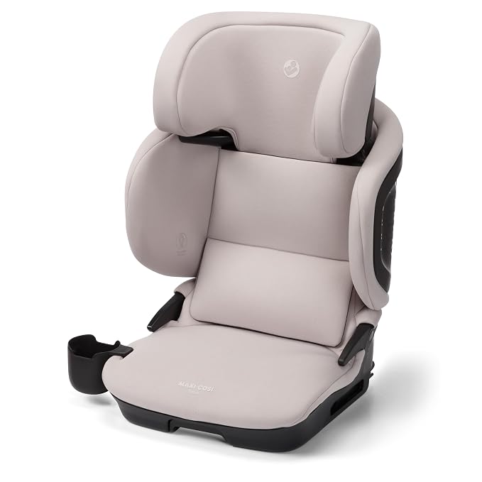 Maxi-Cosi Tanza Belt-Positioning Booster Car Seat with Back, Foldable Car Seat, SeaDrift