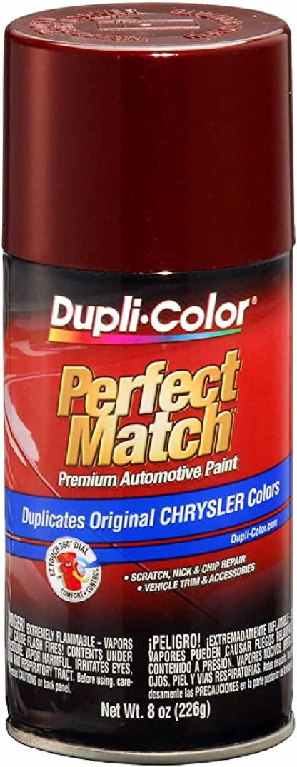 Dupli-Color Perfect Match Premium Automotive Paint, Dark Garnet Red Pearl, 8 oz | Premium