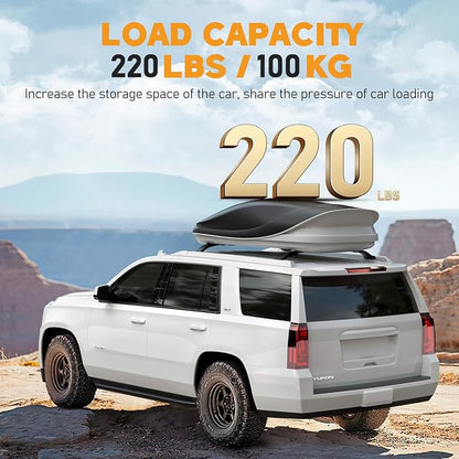 220lbs Heavy Duty Roof Rack Cross Bars Fit for Chevrolet Chevy Tahoe Suburban, GMC Yukon XL, Cadillac Escalade ESV 2015-2020 Aluminum Roof Rack Rail Crossbars Cargo Bars Rooftop