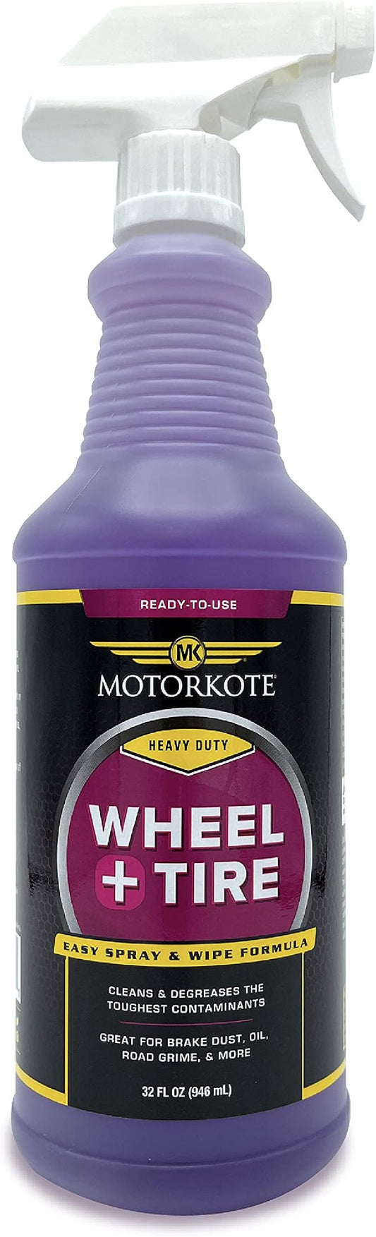 MotorKote Heavy Duty Wheel & Tire Spray & Wipe | 32 oz., Single