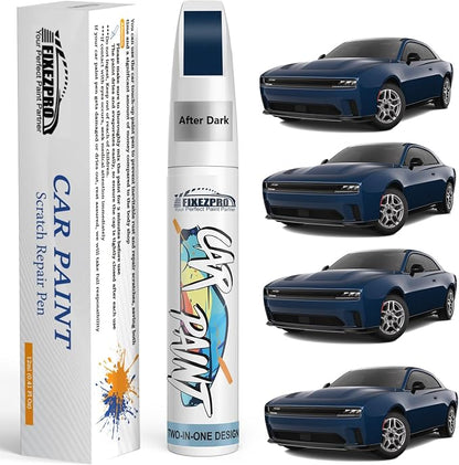 After Dark(PPS/LPS) Touch Up Paint for Dodge, Exact Color Match Car Paint Scratch Repair Remover Pen Kit Fix Vehicle Chips and Automotive Nicks Scuff
