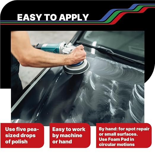LAUCO Step 3 High Shine Finish Compound – 32oz, Professional Ultrafine Polish for Automotive Paint, Silicone-Free, Clear Coat Safe Finishing Compound for Deep Gloss and Swirl-Free Reflection