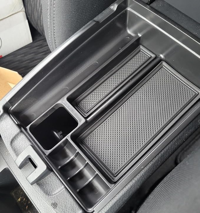 Center Console Organizer Storage Box Compatible with Nissan Rogue 2014-2020 Rogue Sport 2017-2022 Murano 2015-2024 ABS Insert Tray Organizer Glove Pallet