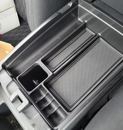 Center Console Organizer Storage Box Compatible with Nissan Rogue 2014-2020 Rogue Sport 2017-2022 Murano 2015-2024 ABS Insert Tray Organizer Glove Pallet