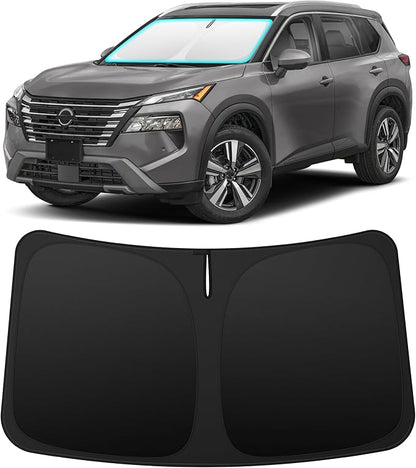 INSAUTO Custom Fit Windshield Sun Shade Accessories for Nissan Rogue 2021-2026 (Rogue Sport Not Fit), Foldable Front Window Sunshade, UV & Heat Reflector, Keeps Interior Cool, Includes Storage Bag