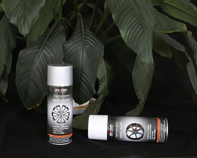 Premium Metallic Wheel Paint Matt Silver- Brilliant Finish, High Durability, Fade-resistant, Quick Drying Rim Coating
