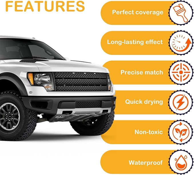 K1X Crystal White Pearl Tricoat Touch Up Paint for SUBARU Exact Match, Car Paint Scratch Repair kit, 2 in 1 Scratch Remover Pen with Color-Matched Rapid Drying of Paint Coating