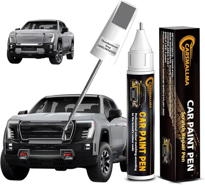 Thunderstorm Gray(GNO/WA633D) Car Touch Up Paint for GMC, Color Accurate Car Paint Scratch Repair Pen Kit Quick & Easy Fix Vehicle Chips and Automotive Nicks Scuff