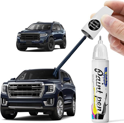 Midnight Blue Metallic GLU/WA328E Touch Up Paint Compatible with GMC, DIY Car Paint Scratch Repair, Automotive Paints, Quick & Easy Fix Scratch Repair for Yukon/Acadia