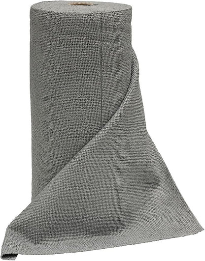 Eastwood Concours Tear Away Microfiber Towel Roll | Machine Washable and Reusable Micro Fiber Cleaning Cloth Rags | Best for Home, Garage, and Workshop Car Cleaning Supplies | 50 Sheets per Roll