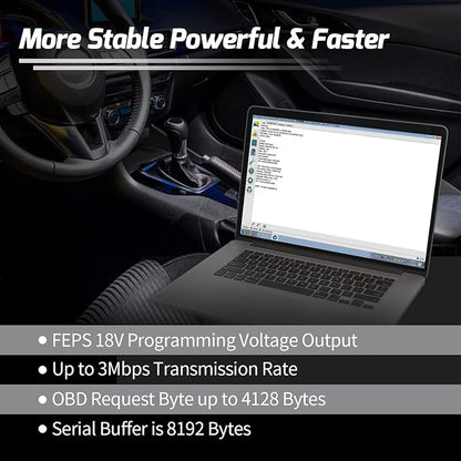 Vgate vLinker FS OBD2 USB Adapter for FORScan | HS/MS-CAN, Auto Switch