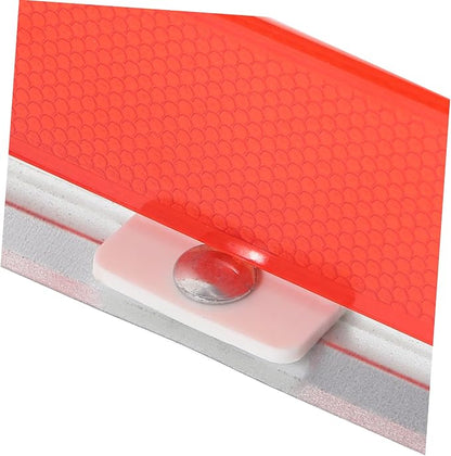 2pcs Warning Triangle Emergency Safety Sign for Roadside Use Reflective Folding Design for Car Parking and Traffic Safety and Construction