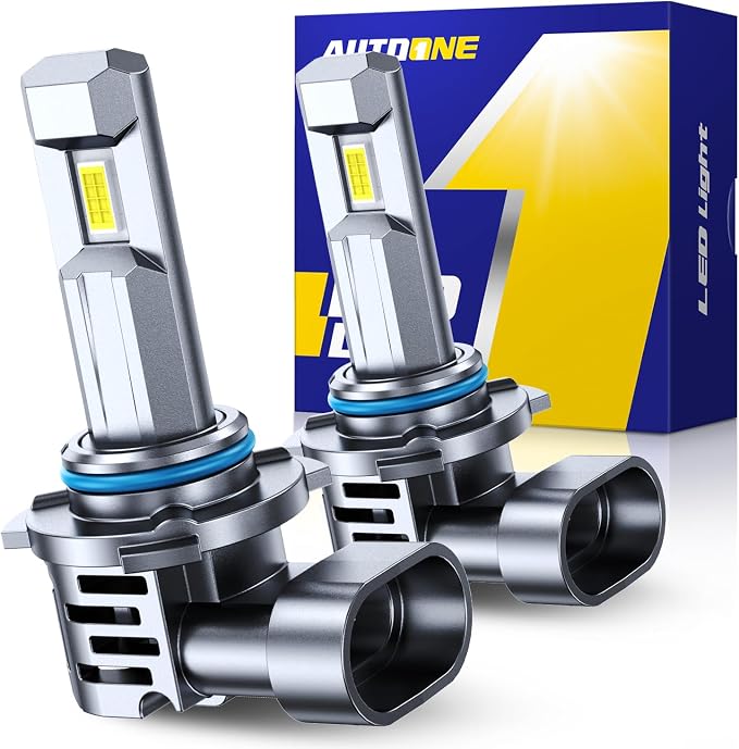 AUTOONE 9005 Bulb, 10 Times Brighter 40000LM 9005 HB3 Bulb, 3 Min Quick Install, 20 Years Lifespan, No Flicker
