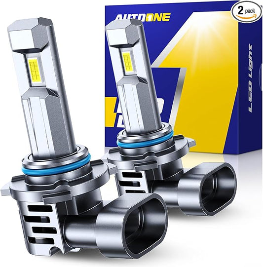 AUTOONE Upgraded 9005 HB3 Fog Bulbs, 700% Bright 24000 Lumens