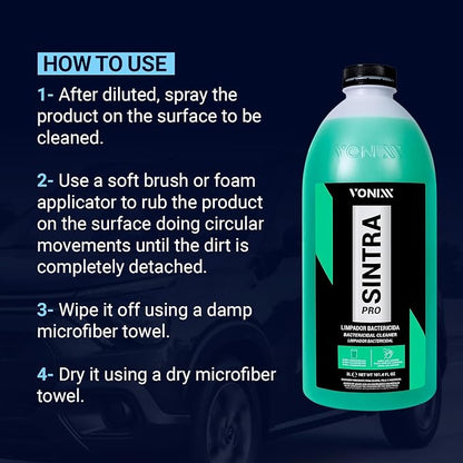 Vonixx Sintra Pro Interior Cleaner Concentrated 101.4 fl oz (3L)