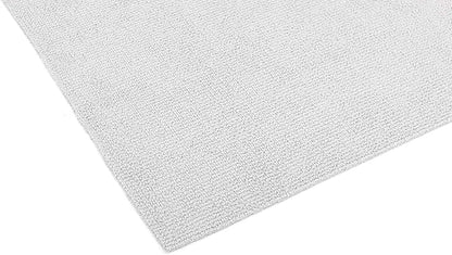 The Rag Company - The Edgeless Pearl - Professional Microfiber Detailing Towel for Ceramic Coating, Leveling & Sealant Removal, Scratch-Free & Tagless, 320gsm, 16x16 inches, Ice Grey - 12-Pack
