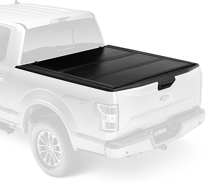 Gator EFX Hard Tri-Fold Truck Bed Tonneau Cover | GC34009 | Fits 2019 - 2025 Dodge Ram 1500 w/o RamBox, Does Not Fit w/ Multi-Function (Split) Tailgate 6' 4" Bed (76.3")