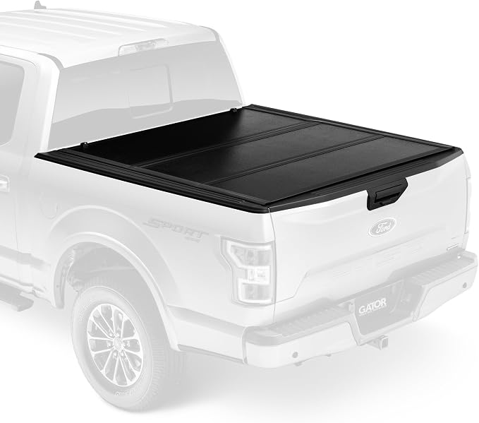 Gator EFX Hard Tri-Fold Truck Bed Tonneau Cover - Heavy-Duty Truck Bed Protection - Durable Aluminum Panels - Hard Folding Tonneau Cover - 2017-2026 Ford F-250/350 Super Duty- 6'10" Bed