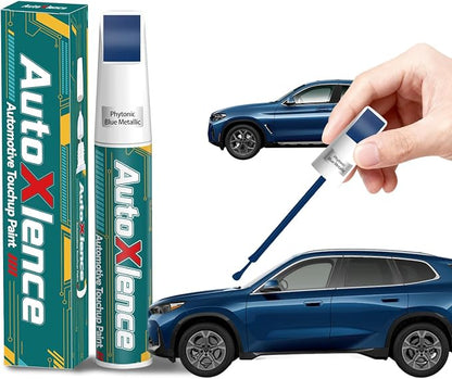 Phytonic Blue Metallic(C1M) Touch Up Paint Compatible with BMW Car Paint Pen Scratch Repair Automotive Scratch Remover Fix Exact Color Match