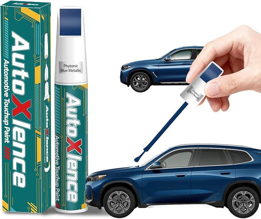 Phytonic Blue Metallic(C1M) Touch Up Paint Compatible with BMW Car Paint Pen Scratch Repair Automotive Scratch Remover Fix Exact Color Match