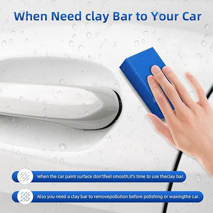 IPELY 4 Pack 100g Car Clay Bar Auto Detailing Magic Clay Bar Cleaner for Car Wash Car Detailing Clean